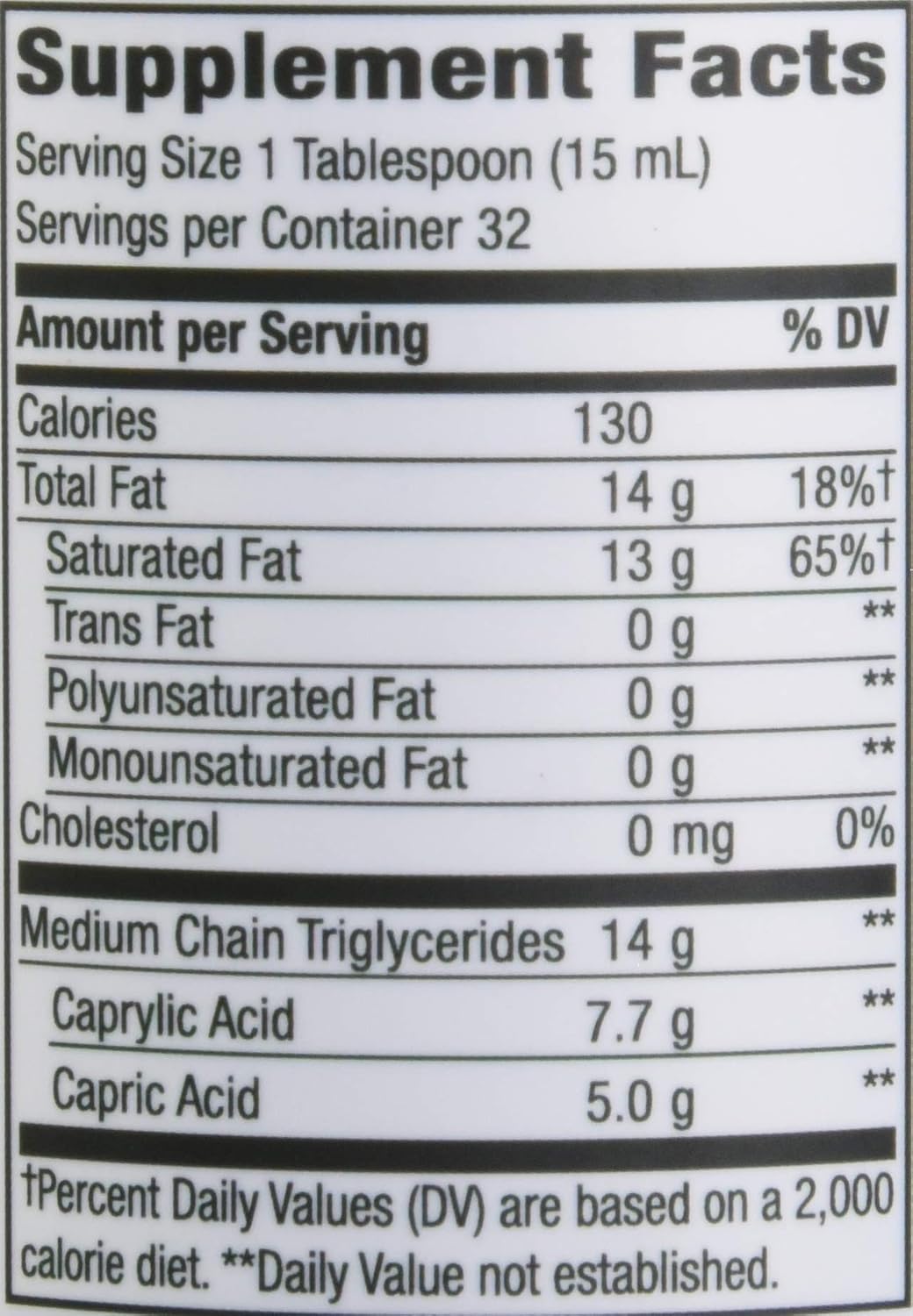 Organic Coconut MCT Oil, Non-GMO, Gluten-Free, 14g MCTs Per Serving, 16oz - Pack of 2 by Nature's Way