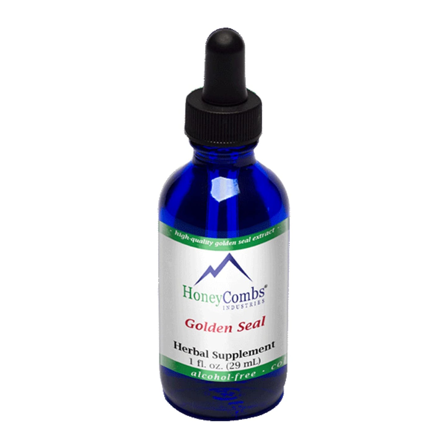 Organic Cold Pressed Goldenseal Root Extract Liquid for Digestive and Immune Support - Alcohol Free Supplement, 1 Fl Oz