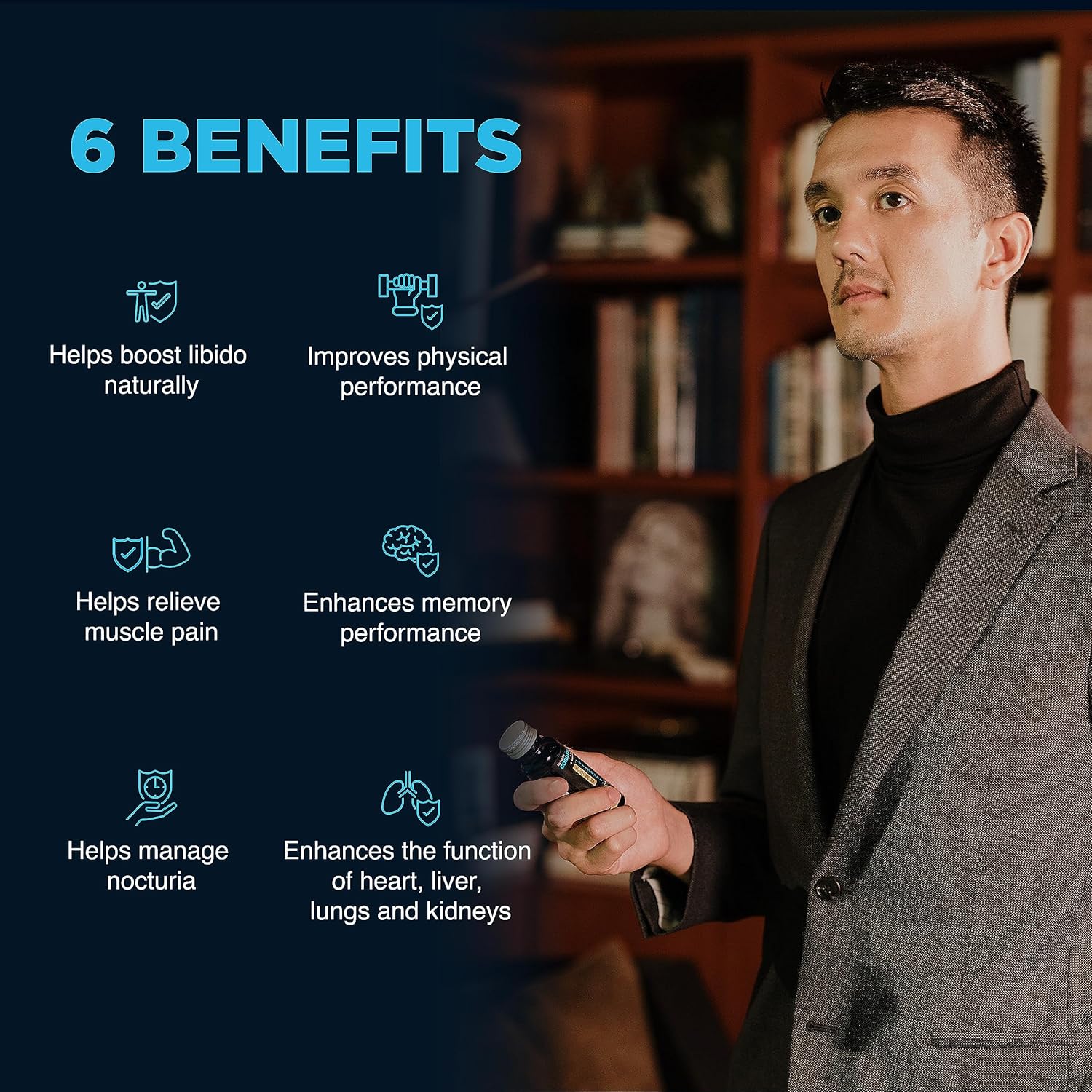 Organic Cordyceps Mushroom & Macadamia Blend Liquid Drops - Premium Energy & Immunity Supplement with Adaptogenic Mushrooms (Pack of 10)