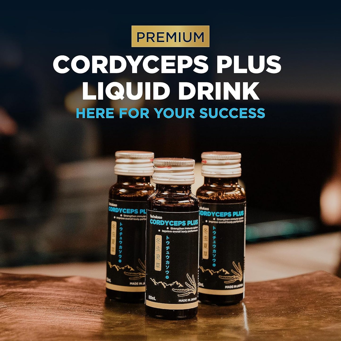 Organic Cordyceps Mushroom & Macadamia Blend Liquid Drops - Premium Energy & Immunity Supplement with Adaptogenic Mushrooms (Pack of 10)