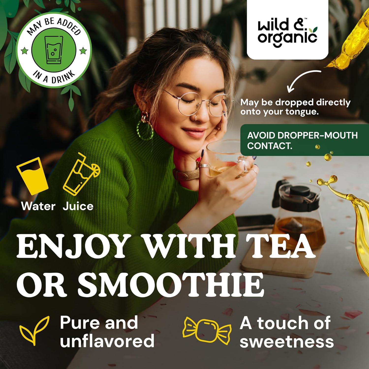 Organic Cryptolepis Tincture for Detox & Immune Support - 2-Month Supply - Liquid Root Extract - Vegan & Alcohol-Free - 4 fl oz