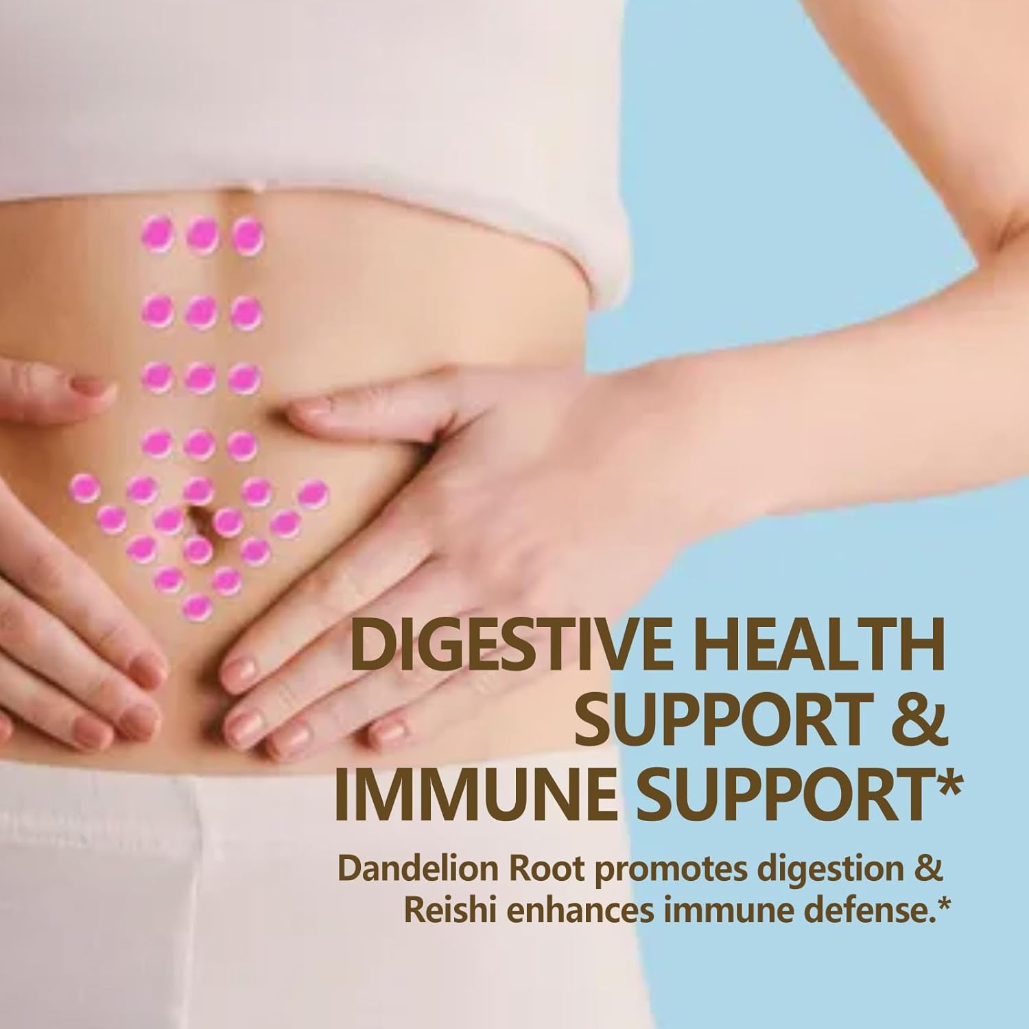 Organic Dandelion Root Extract Drops with Milk Thistle and Turmeric for Detox & Immune Support - 2oz Alcohol-Free Tincture