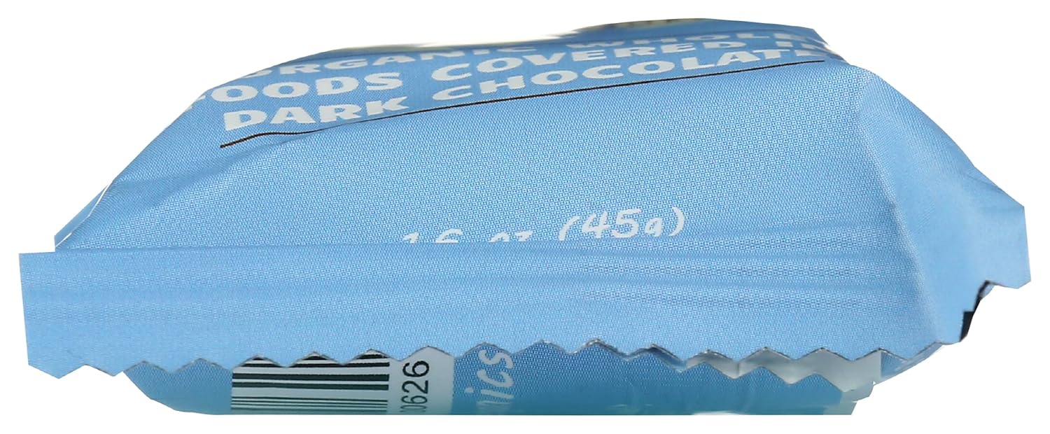 Organic Dark Chocolate Chunky Almond Butter Bar by Nelly's Organics - 1.6 OZ