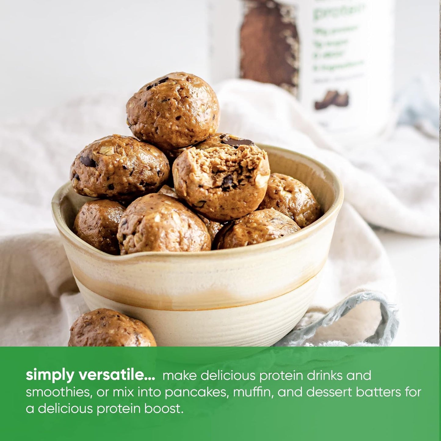 Organic Dark Chocolate Whey Protein by simply tera - 12oz