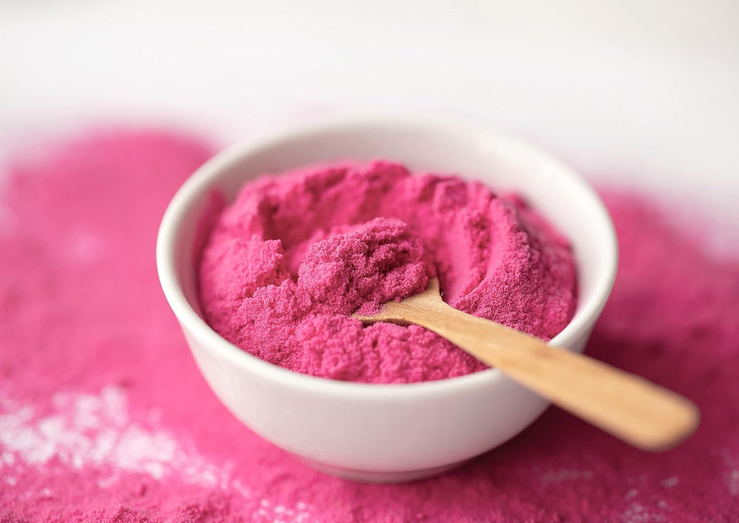 Organic Dragon Fruit Powder, 1.5 lbs - Non-GMO Red Pitaya Powder with Antioxidants & Vitamin C for Smoothies & Bowls. Vegan & Fiber-Rich Bulk Powder.