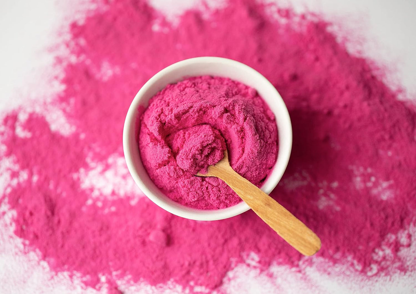 Organic Dragon Fruit Powder, 1.5 lbs - Non-GMO Red Pitaya Powder with Antioxidants & Vitamin C for Smoothies & Bowls. Vegan & Fiber-Rich Bulk Powder.