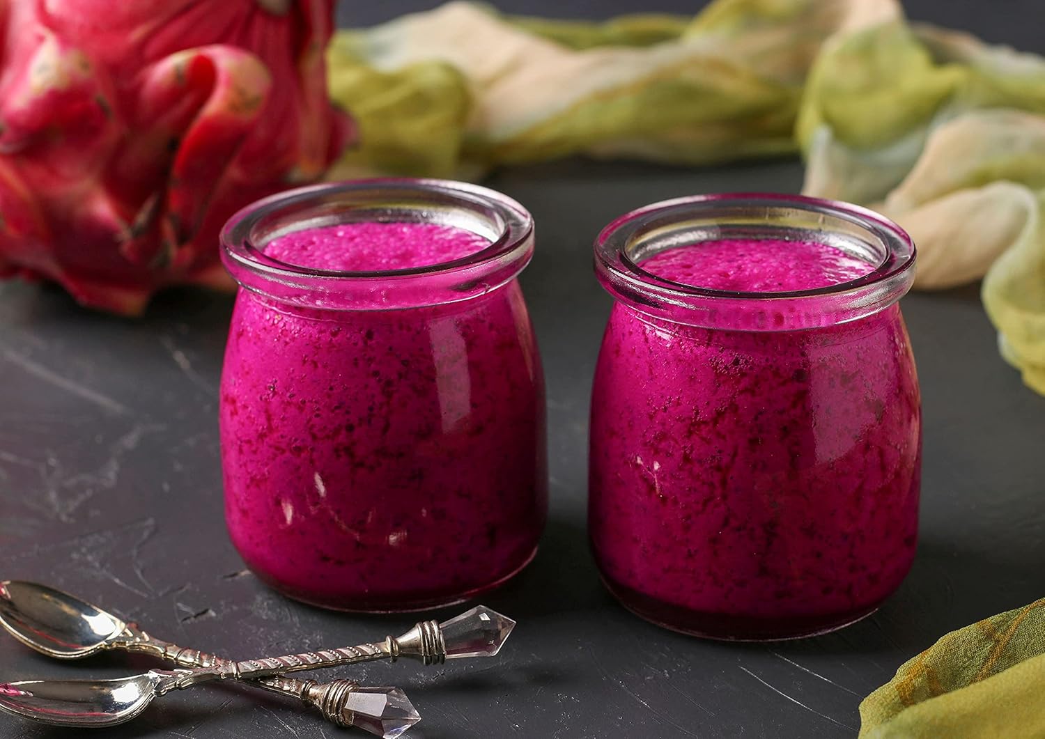 Organic Dragon Fruit Powder, 1.5 lbs - Non-GMO Red Pitaya Powder with Antioxidants & Vitamin C for Smoothies & Bowls. Vegan & Fiber-Rich Bulk Powder.