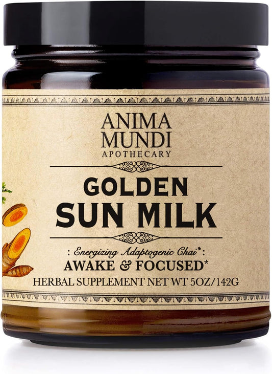 Organic Energizing Plant-Based Powder with Turmeric, Cordyceps, Mucuna & Vanilla - 5oz