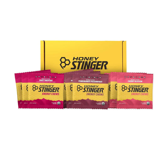 Organic Energy Chew Variety Pack - 3 Flavors | Gluten-Free & Caffeine-Free Sports Nutrition for All Exercises