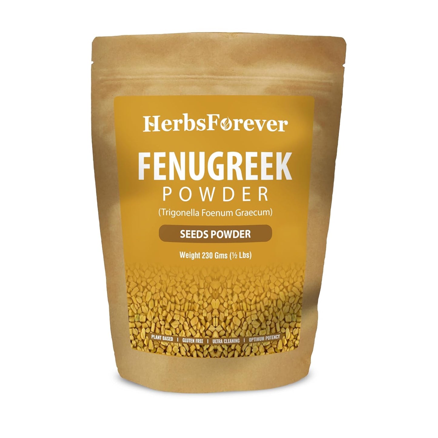Organic Fenugreek Powder for Healthy Digestion - Non GMO, Vegan - 230 Gms