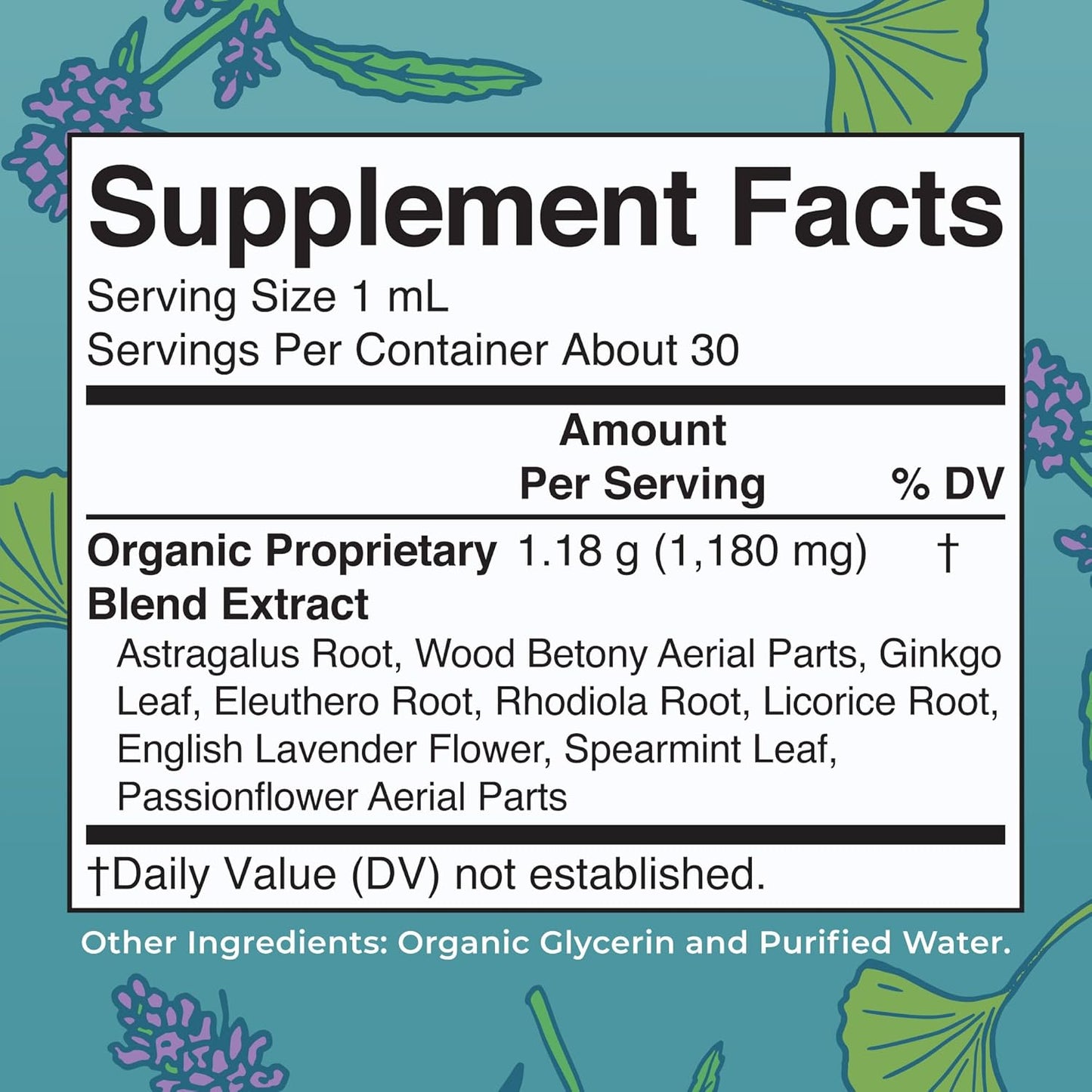 Organic Focus Probiotic Drops for Kids | USDA Certified | Gut & Brain Health Support | Vegan, Non-GMO, Gluten-Free | MaryRuth Organics