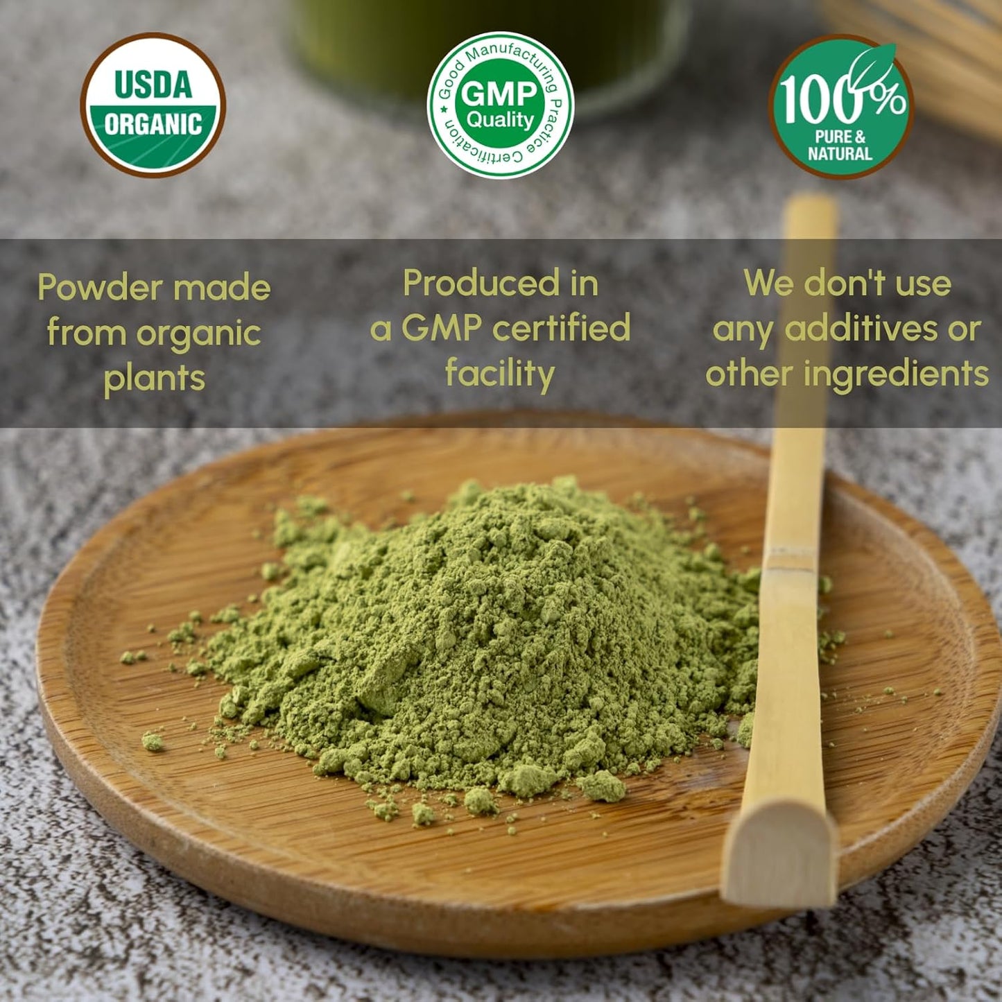 Organic Ginkgo Biloba Powder 8 oz - Pure Natural Supplement for Brain Support and Mental Alertness