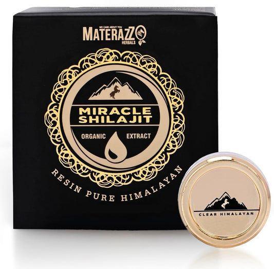 Organic Gold Grade Himalayan Shilajit Resin Supplement - 85+ Trace Minerals, Fulvic Acid - Supports Vitality & Wellness - 15g - Men & Women.