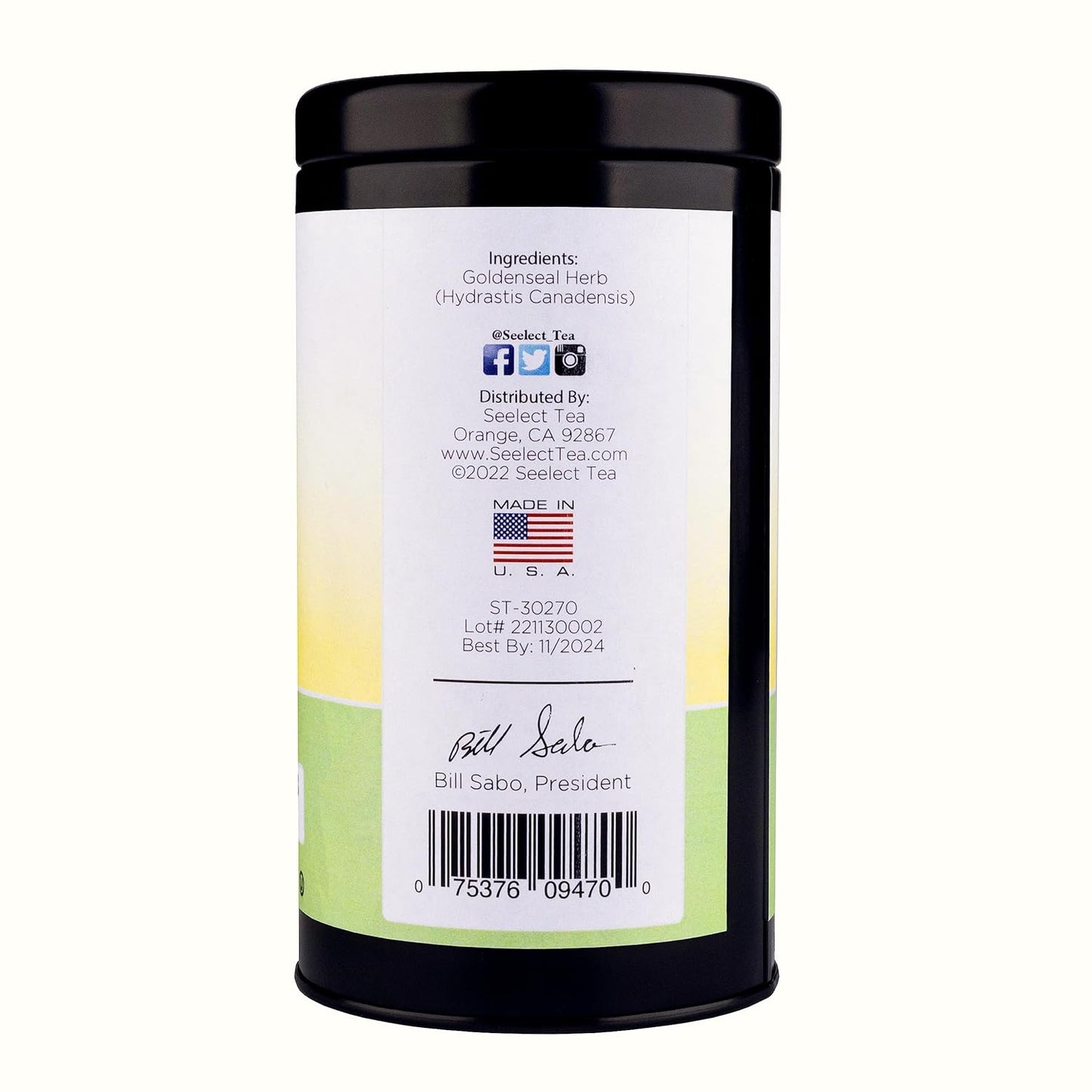 Organic Goldenseal Herb Tea Bags - Pack of 16