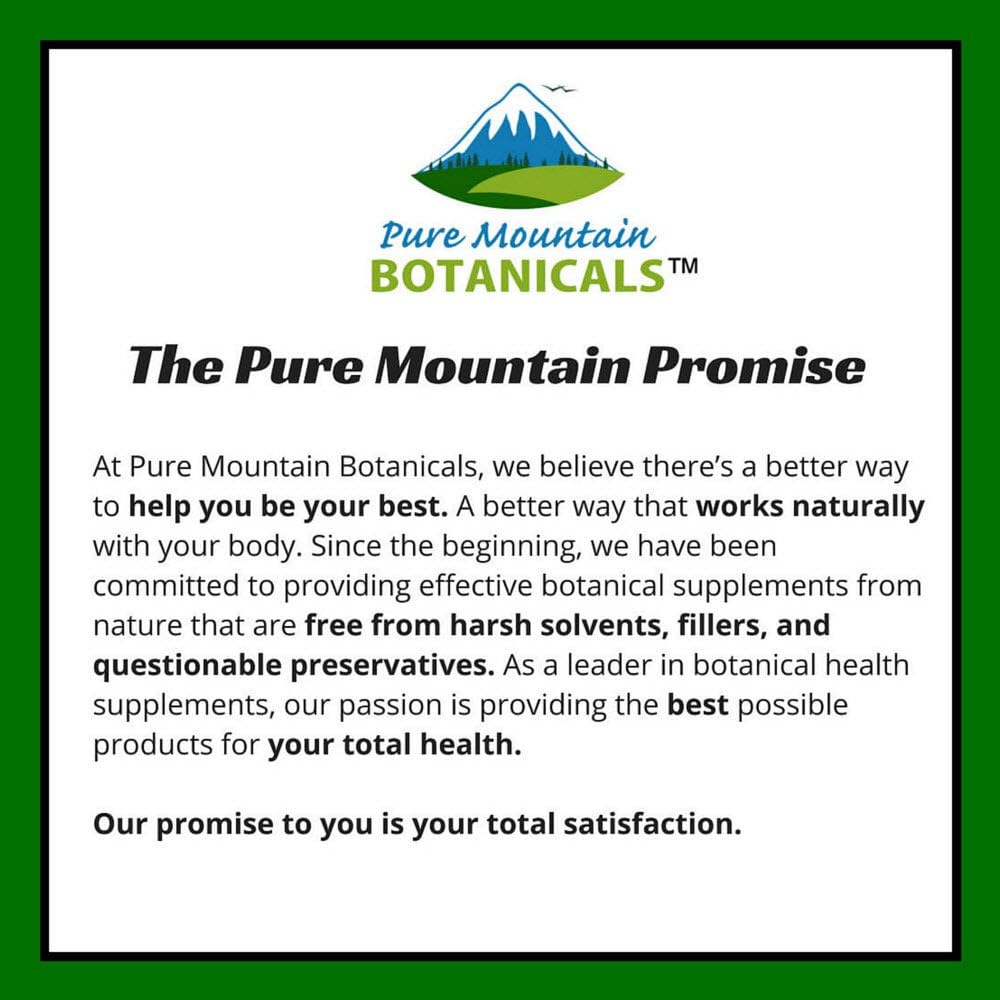 Organic Gotu Kola Capsules by Pure Mountain Botanicals: Natural Herbal Supplement for Wellness