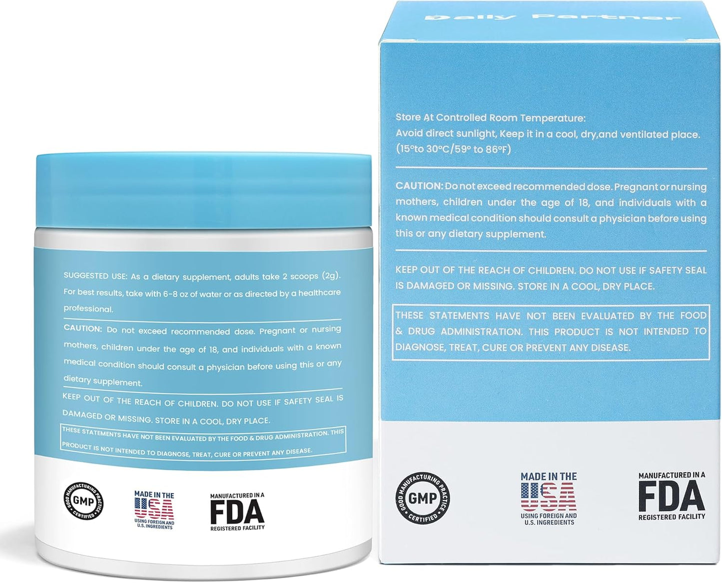 Organic Grass-Fed Bovine Colostrum Powder Supplement for Immune Support, Gut Health, and Beauty - Daily Partner Nature IgG Superfood for Muscle Recovery and Skin Health - Unflavored (60 Servings)