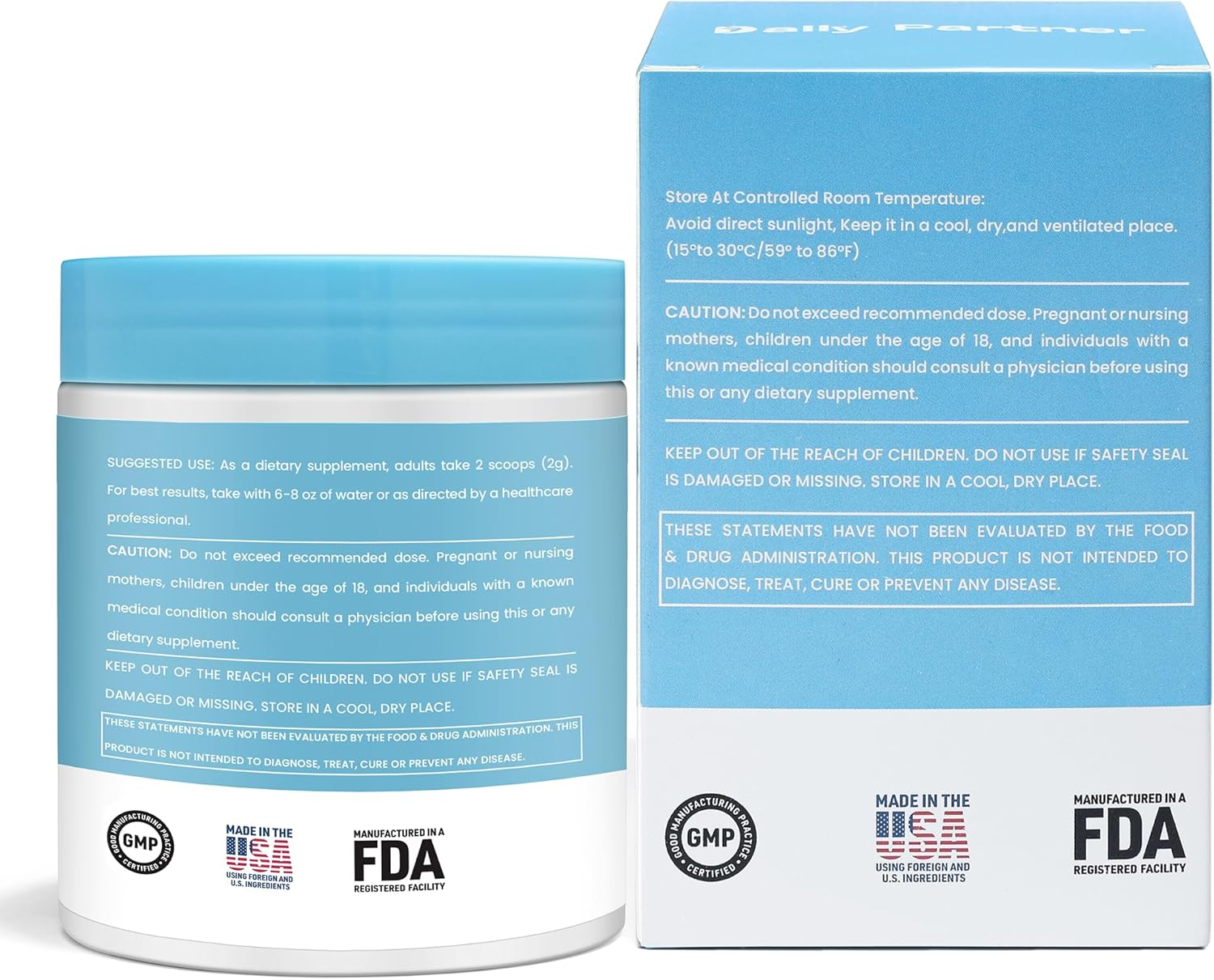 Organic Grass-Fed Bovine Colostrum Powder Supplement for Immune Support, Gut Health, and Beauty - Daily Partner Nature IgG Superfood for Muscle Recovery and Skin Health - Unflavored (60 Servings)