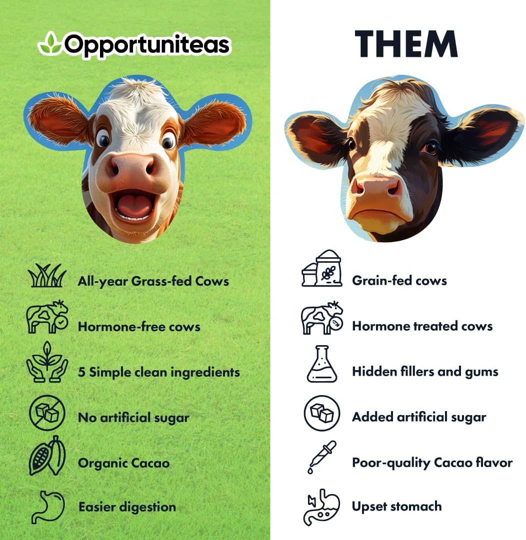 Organic Grass Fed Vanilla Whey Protein Isolate Powder - 22g Protein Without Artificial Sweeteners, Hormone-Free Cows, Non GMO - 1lb - BoostGo Australia