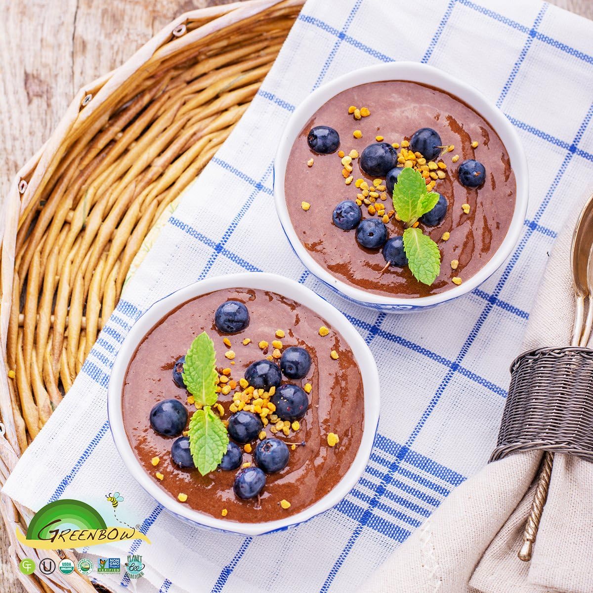 Organic Greenbow Bee Pollen - USDA Certified, Non-GMO Superfood with Proteins, Vitamins, Minerals - Pure & Natural - 16oz