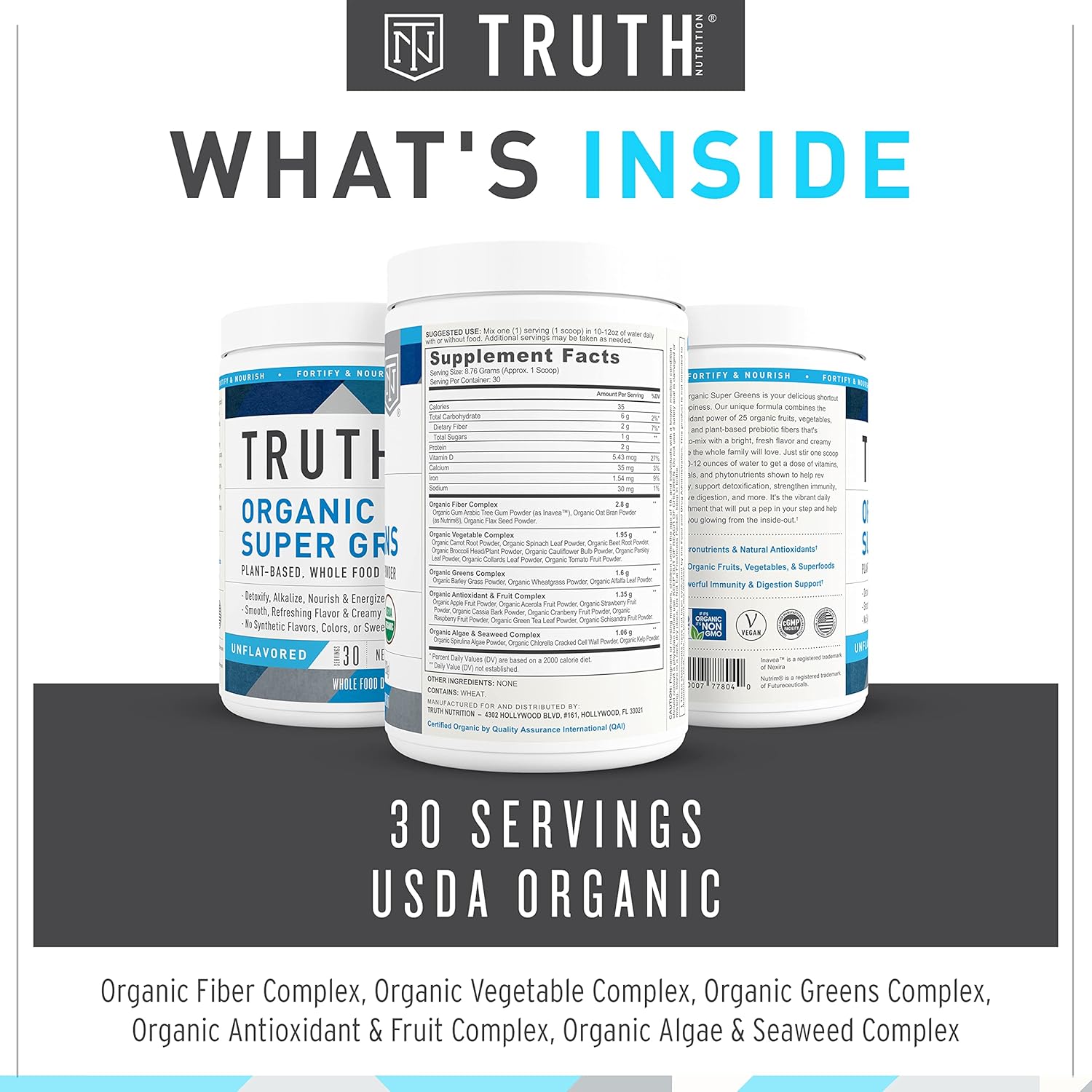 Organic Greens and Orange Tangerine Preworkout Bundle for Ultimate Nutrition