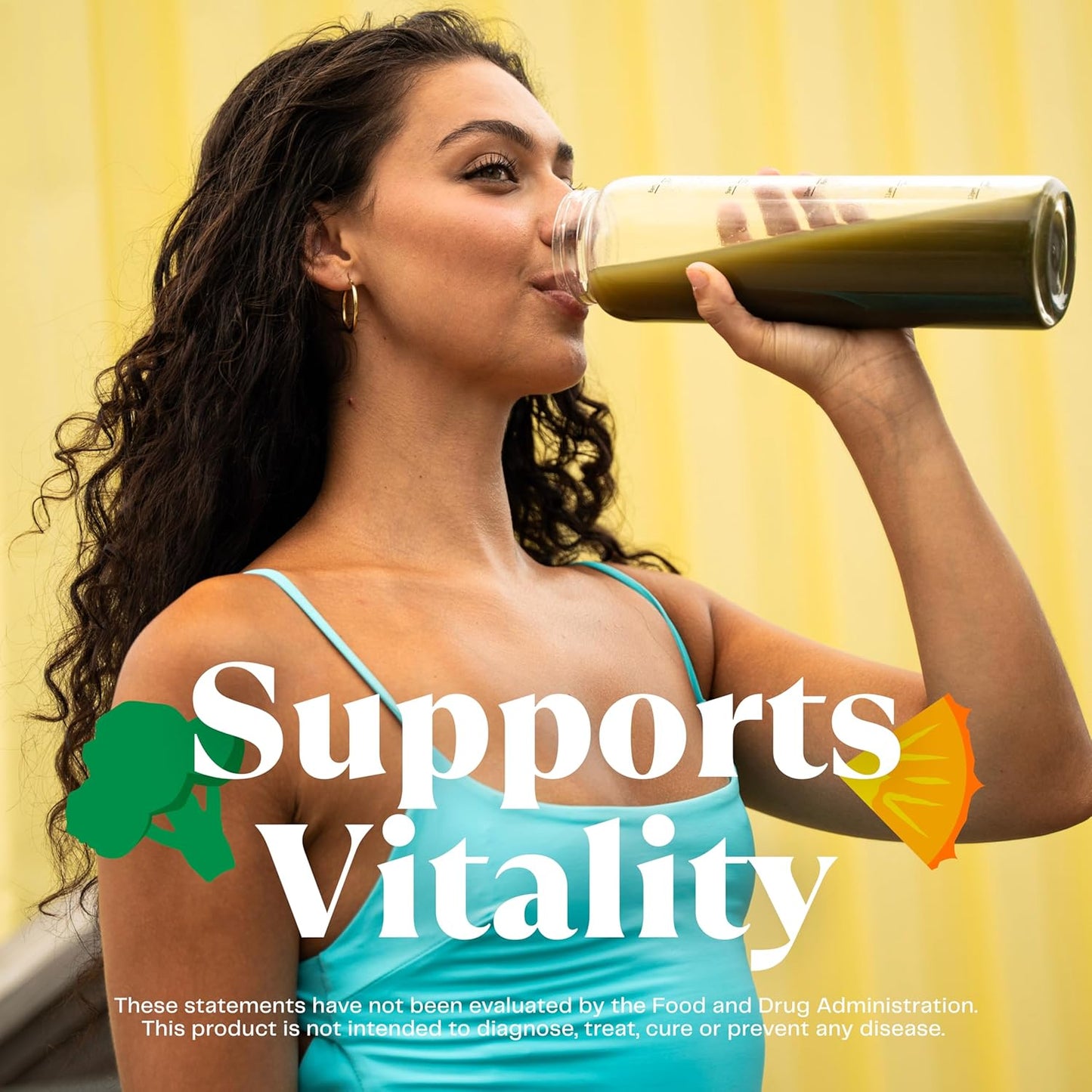 Organic Greens Superfood Powder with Digestive Enzymes & Probiotics - Berry Flavor, 100 Servings