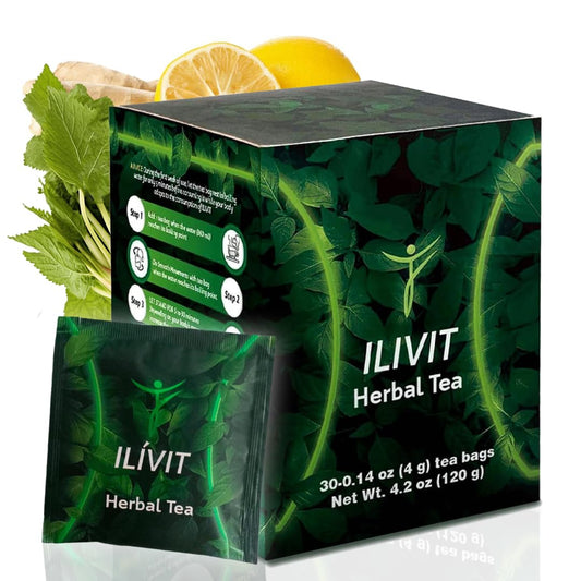 Organic Herbal Colon Cleanse & Detox Tea for Liver Repair - 30 Bags