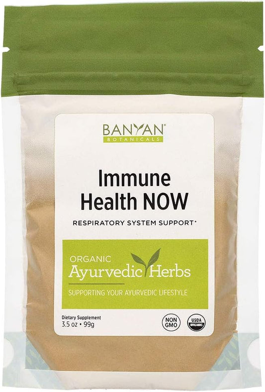 Organic Herbal Immune Booster Powder - Support for Lungs & Respiratory System - 3.5oz Vegan Mix - Non GMO & Sustainably Sourced