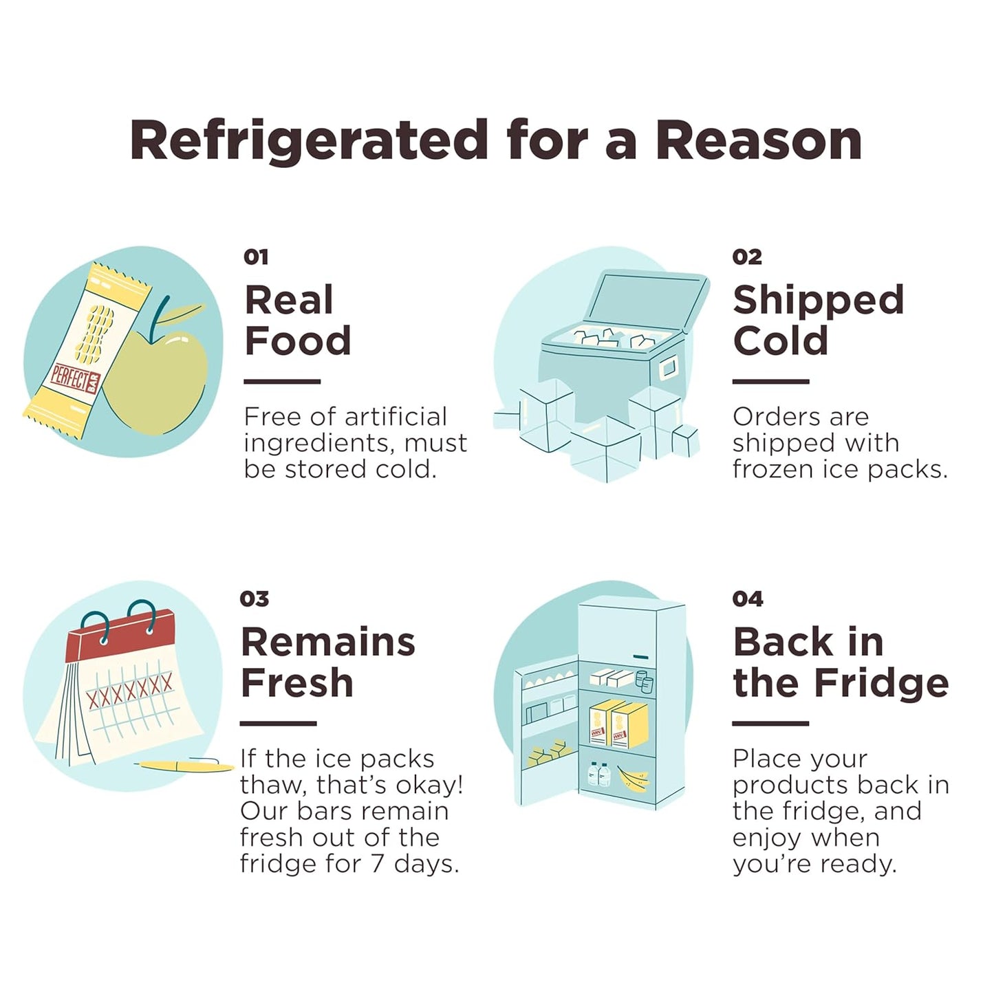 Organic High-Protein Dark Chocolate Chip Peanut Butter Bars - Gluten-Free, Soy-Free, Non-GMO (10 Count, 2.3 oz)