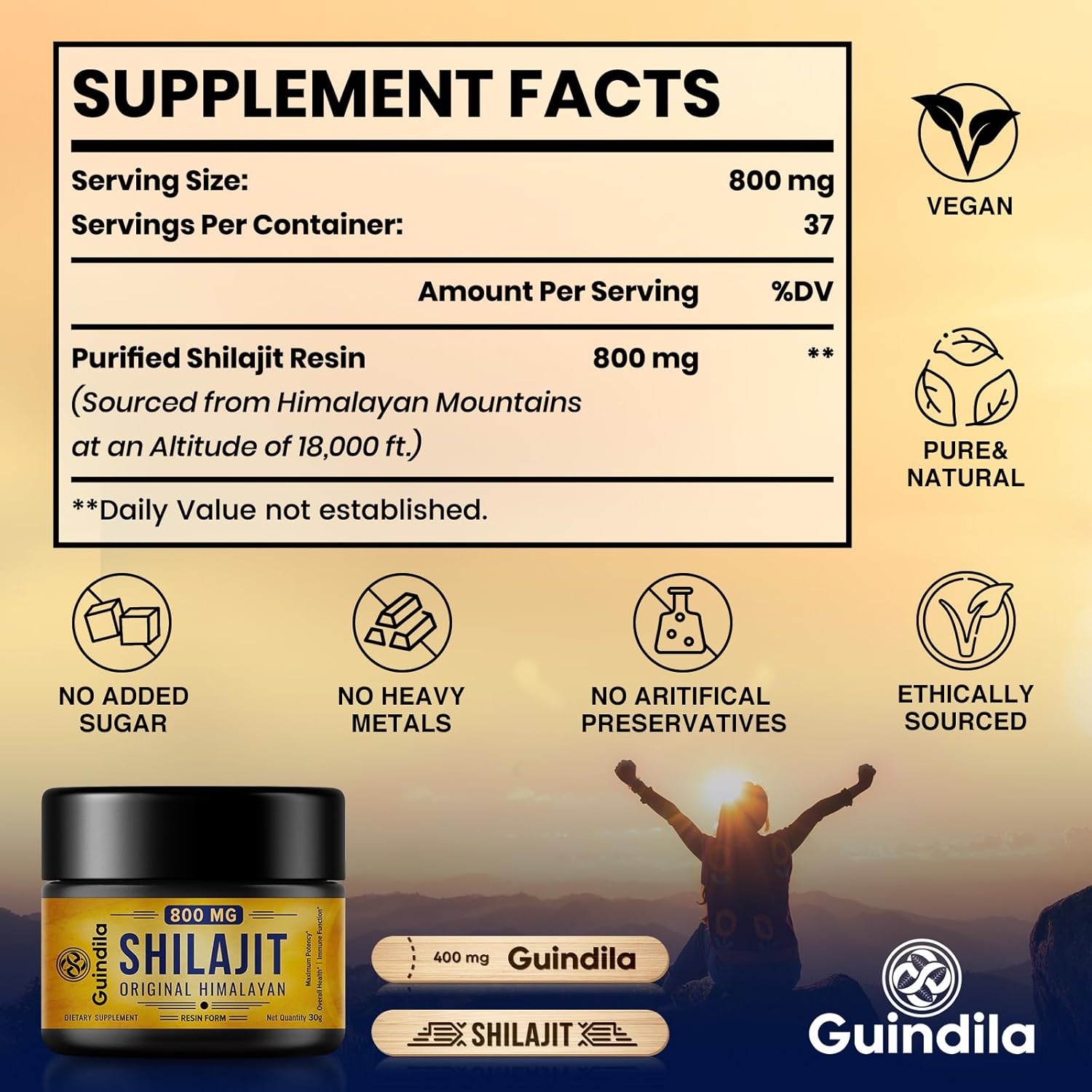 Organic Himalayan Shilajit Resin 800mg Capsules - High Potency Shilajit Supplement with 85+ Trace Minerals for Energy, Focus, and Immunity - 3 Pack - BoostGo Australia