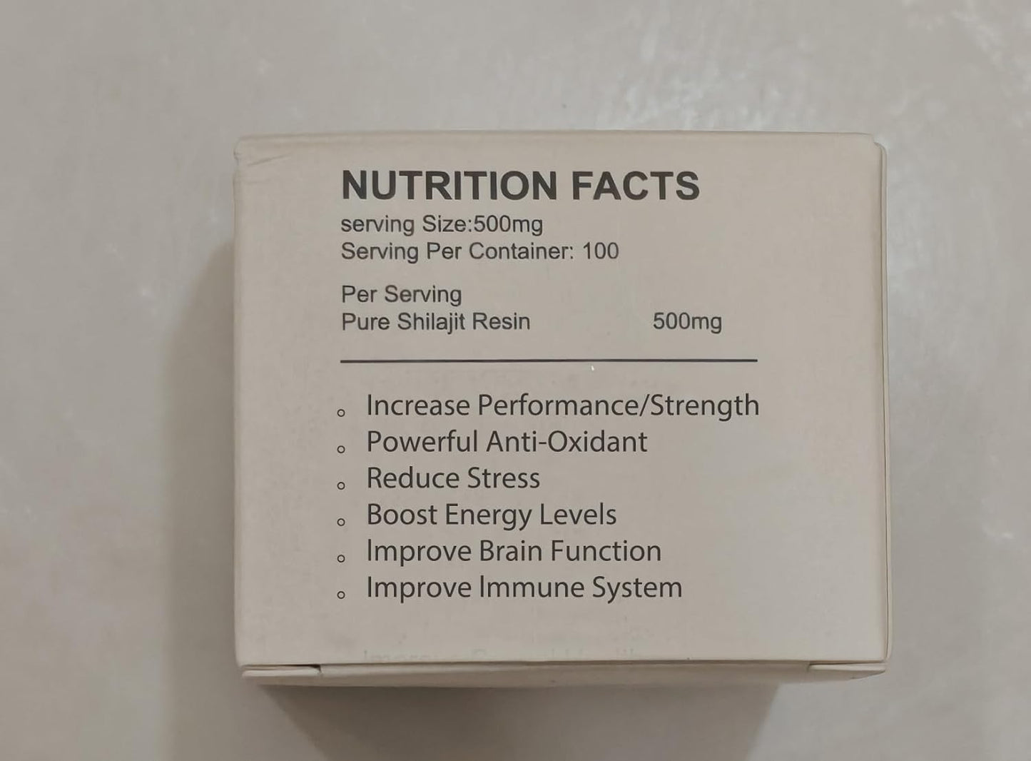 Organic Himalayan Shilajit Supplement with 85+ Micronutrients for Energy and Immune Support - Pure Resin for Men and Women