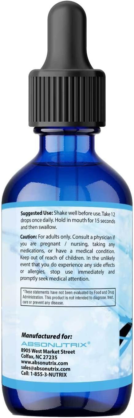 Organic Holy Basil Extract 4 Oz Drops - Immunity Boost - 200 Servings - USA Made - Third-Party Tested - Non-GMO - GMP Certified - Cruelty Free