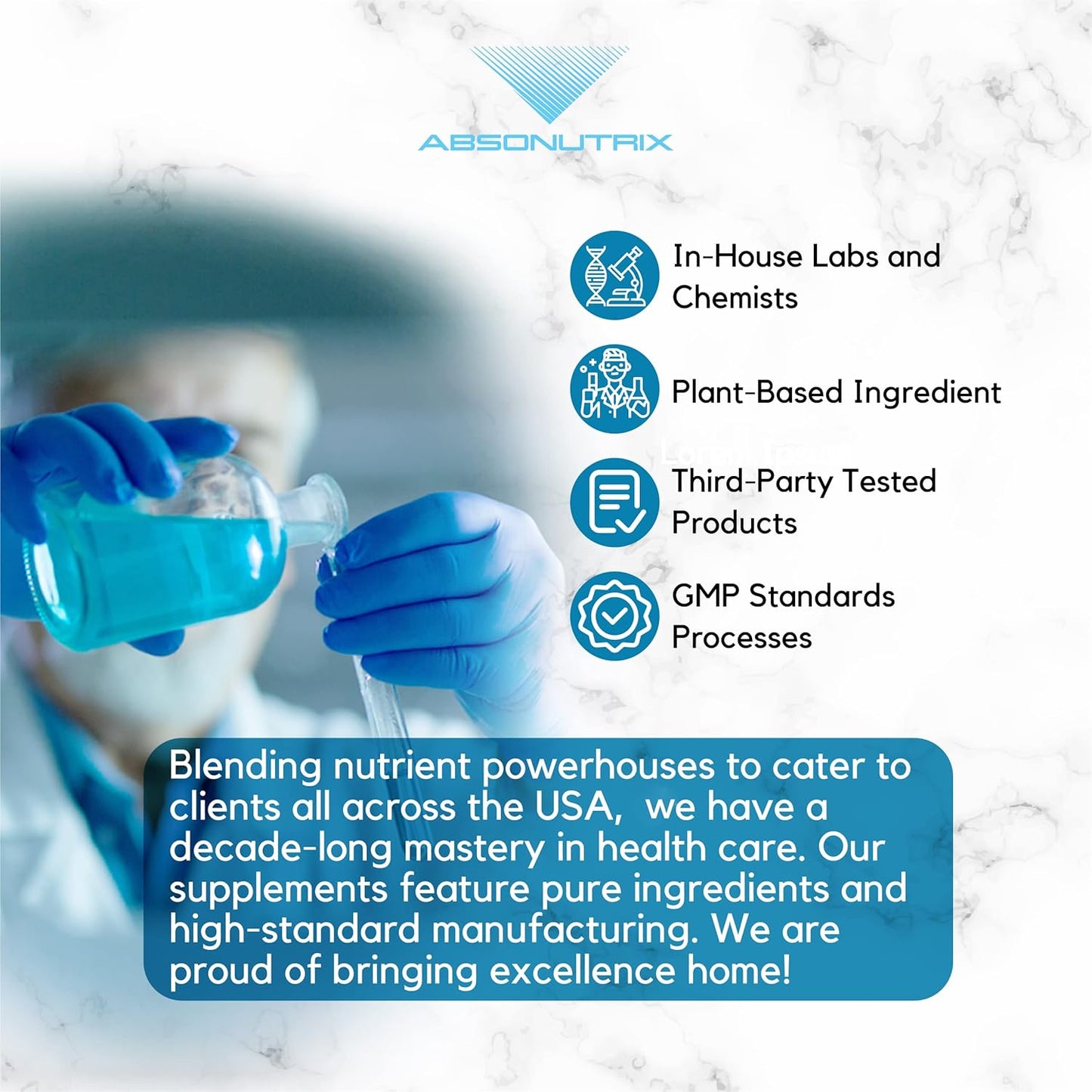 Organic Holy Basil Extract 4 Oz Drops - Immunity Boost - 200 Servings - USA Made - Third-Party Tested - Non-GMO - GMP Certified - Cruelty Free