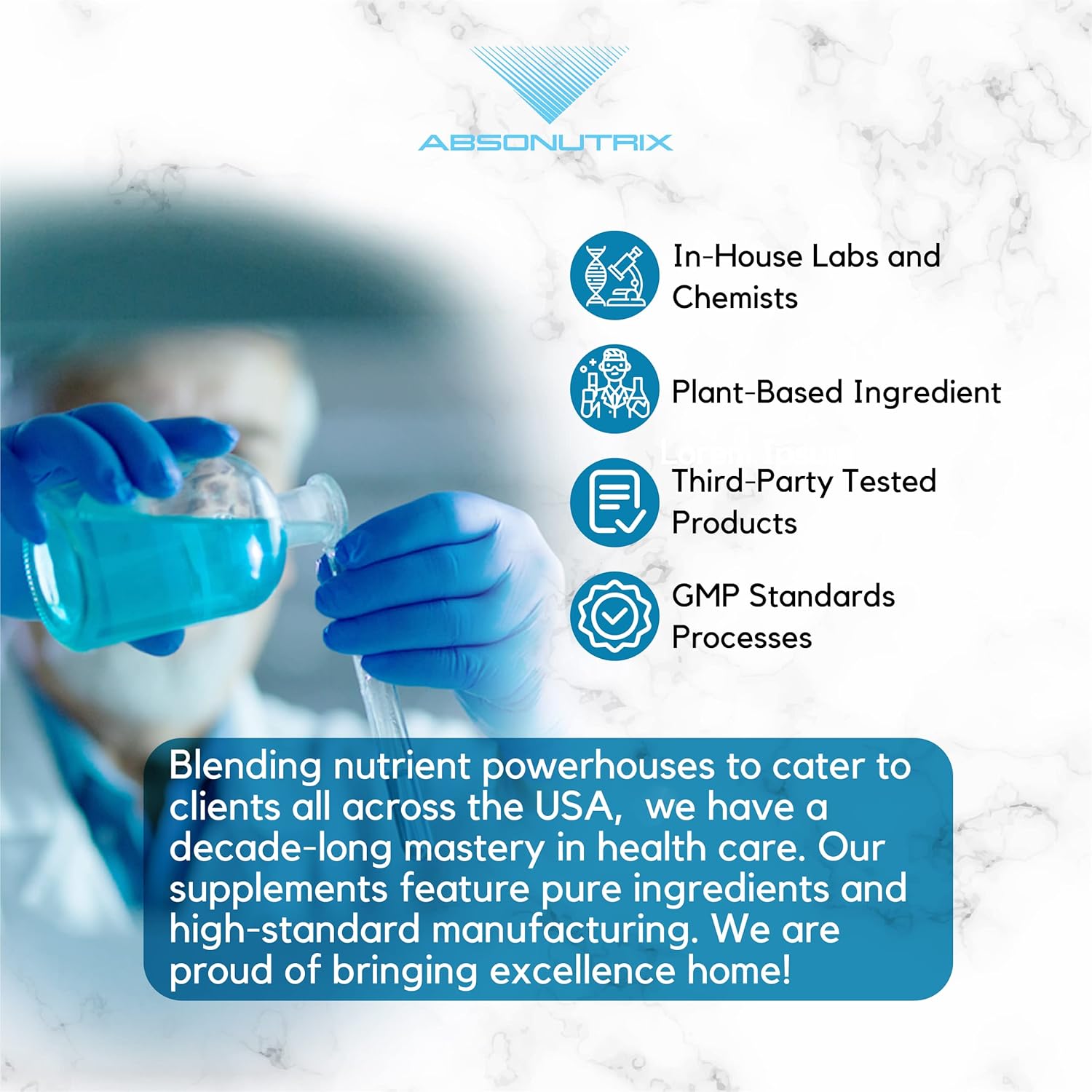 Organic Holy Basil Extract 4 Oz Drops - Immunity Boost - 200 Servings - USA Made - Third-Party Tested - Non-GMO - GMP Certified - Cruelty Free