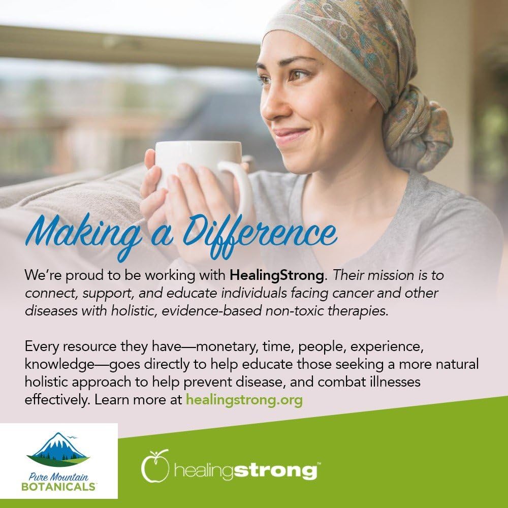 Organic Holy Basil Tulsi Capsules - Vegan Kosher Caps with 450mg Holy Basil Extract from India by Pure Mountain Botanicals