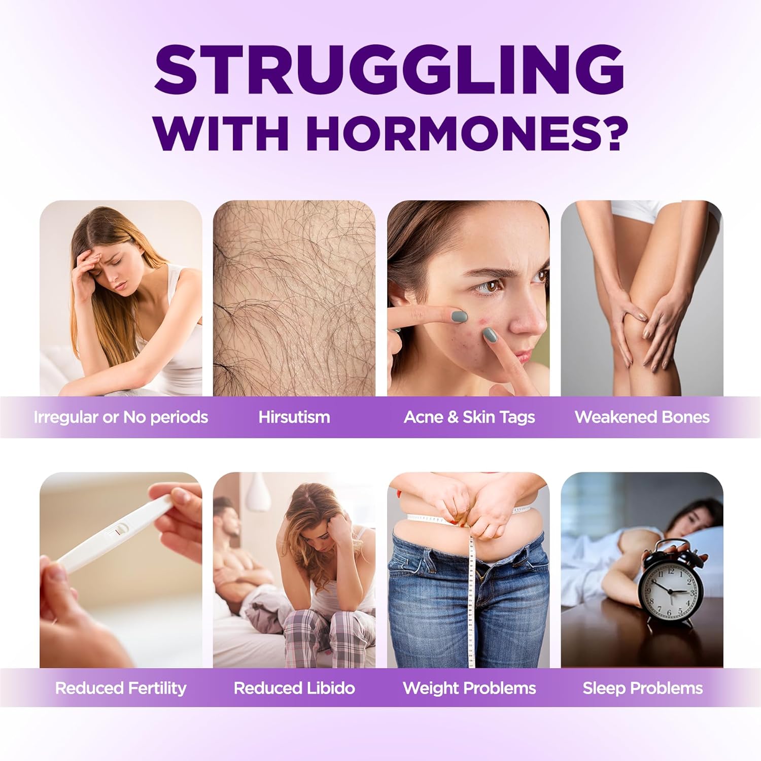 Organic Hormone Balance Tea for Fertility Enhancement, PCOS Management & Hormonal Acne - 10 Tea Bags for Women's Health - BoostGo Australia
