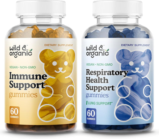 Organic Immune Support and Lung Detox Gummies for Natural Health Boost
