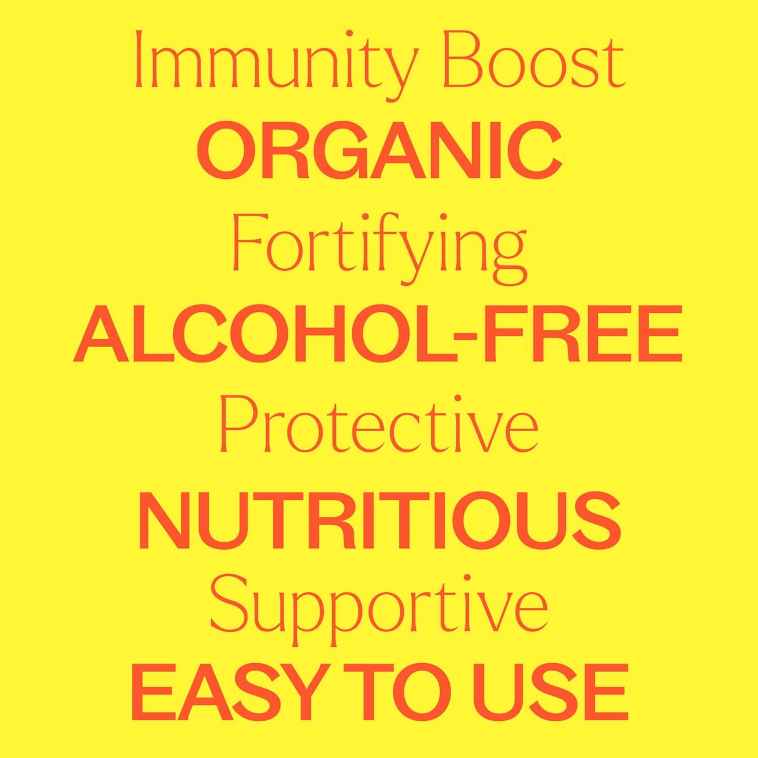 Organic Immunity Boost Tincture with Echinacea, Elderberry & Lemon Balm Extract - 30 mL (1 oz) - Natural Defense for Immune System - Seasonal Threats Support