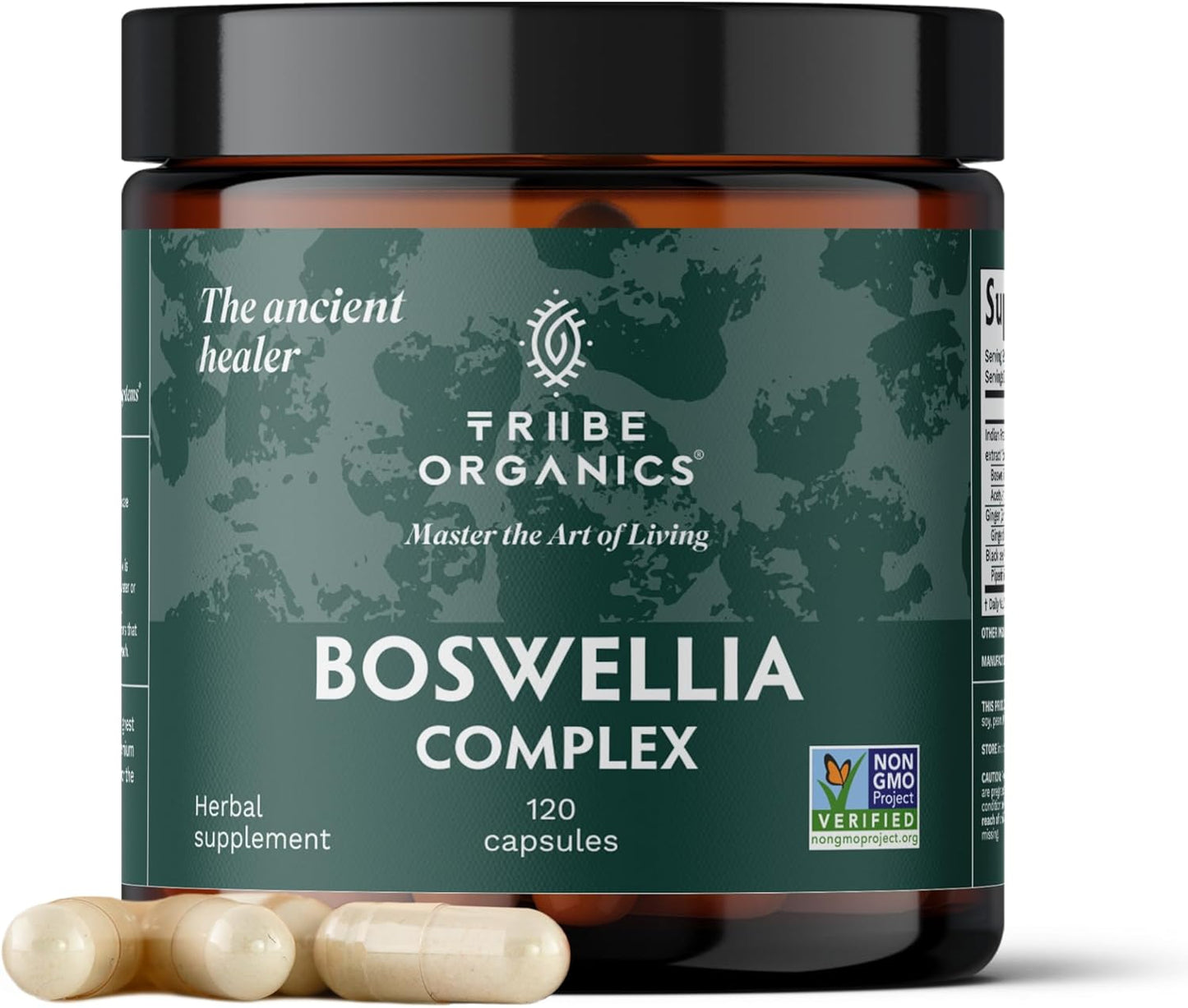 Organic Immunity Support Trio: Turmeric, Boswellia, Moringa - Revitalize Liver, Digestive System - Detox & Wellness Boost