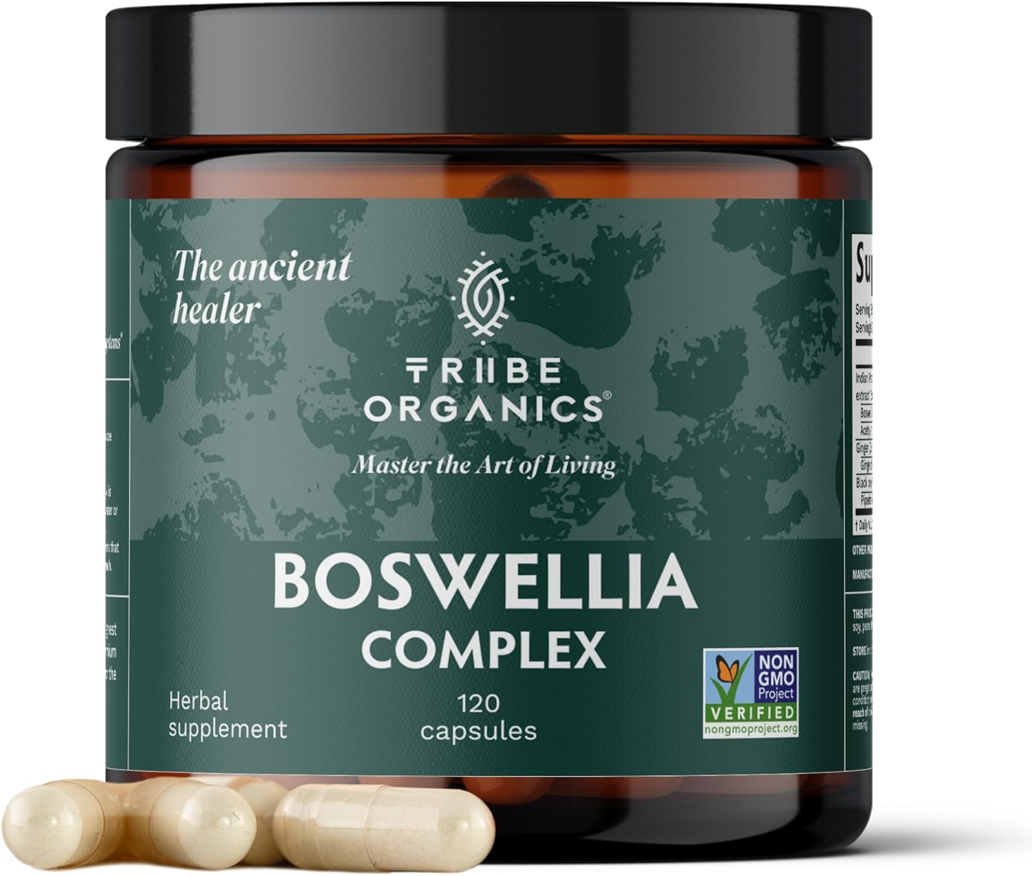 Organic Immunity Support Trio: Turmeric, Boswellia, Moringa - Revitalize Liver, Digestive System - Detox & Wellness Boost
