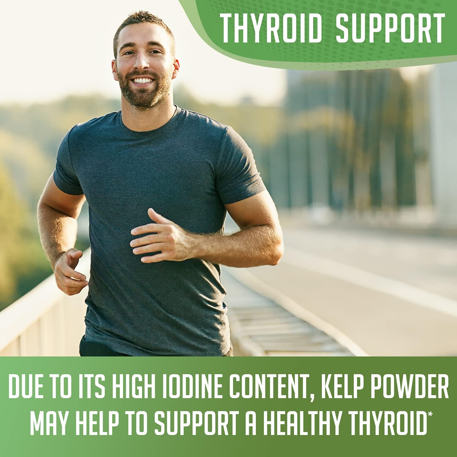 Organic Kelp Powder (Ascophyllum Nodosum) - Rich in Iodine, Vitamins, Minerals - Food Grade Sea Kelp Supplement - Vegan Superfood for Skin Care - 4 oz