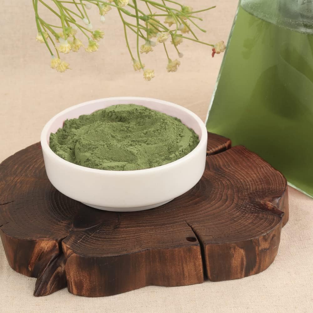 Organic Korean Pine Needle Herb Extract Powder - 10.58oz (300g) with Suramin, Bioflavonoids, Antioxidants, Shikimic Acid