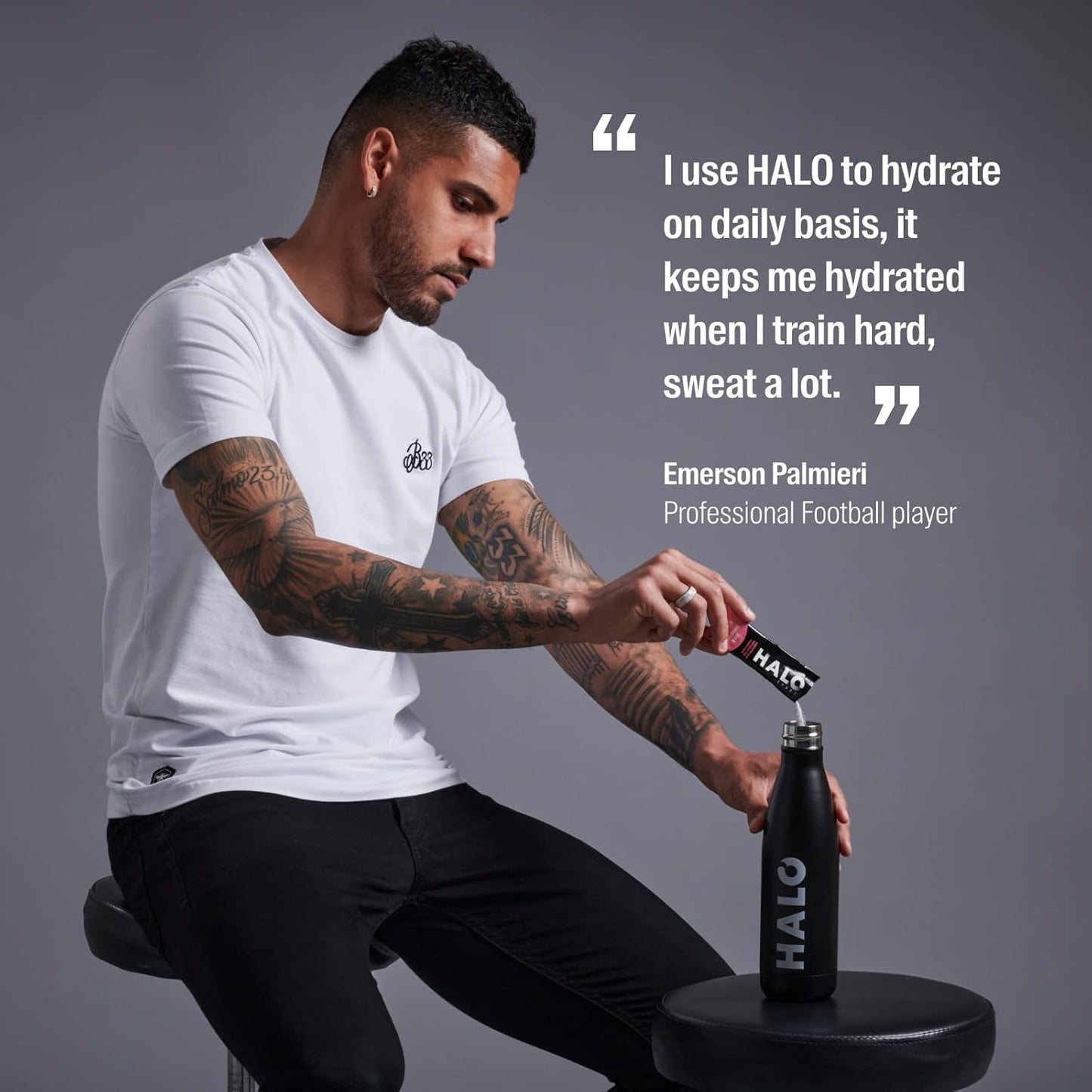 Organic Lemonade Electrolyte Powder Packets - 12 Servings - Low Sugar Vegan Hydration Drink - Immunity Booster with Essential Vitamins & Minerals