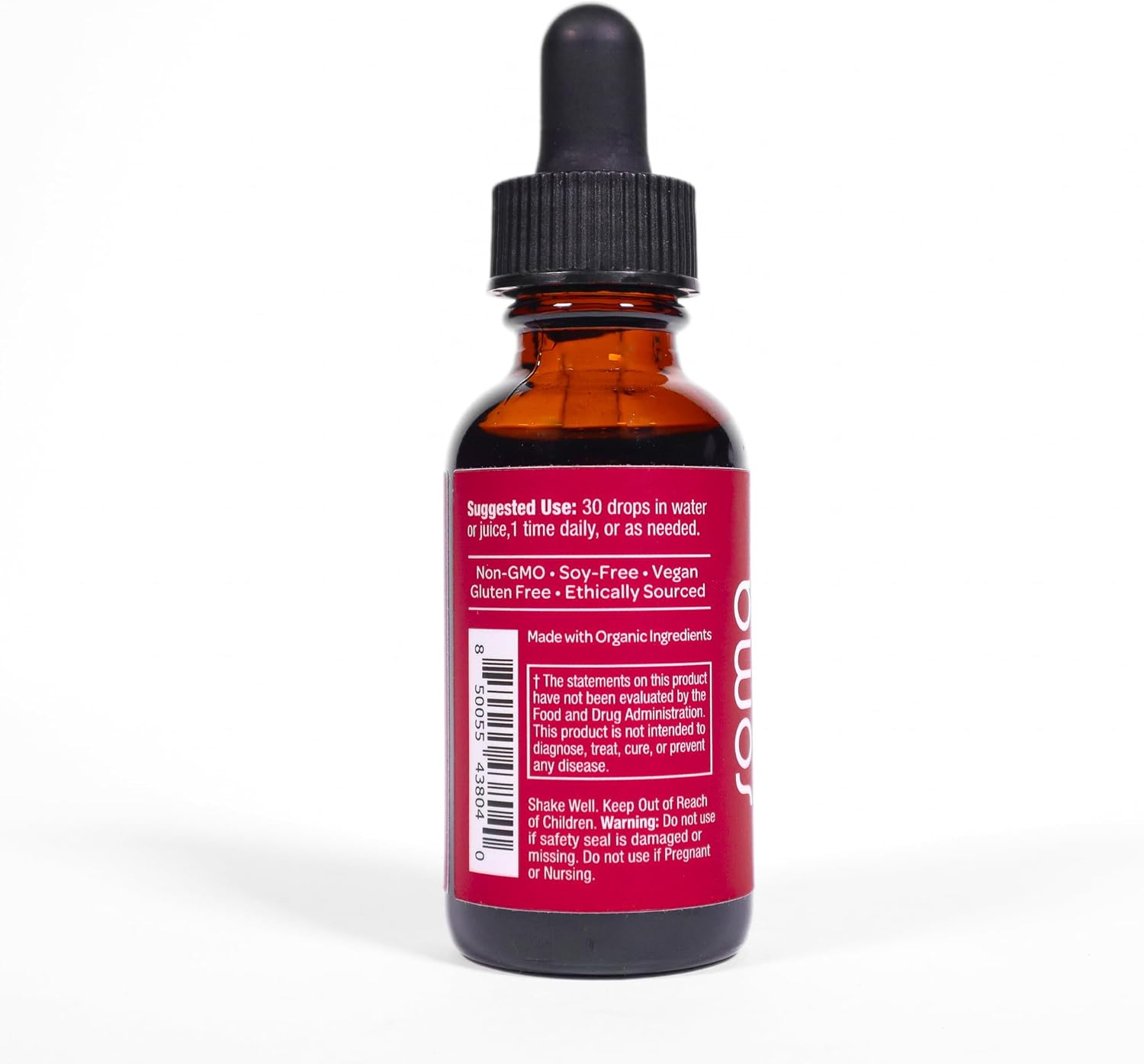 Organic Licorice Root Extract for Focus and Mood Clarity - Non-GMO Herbal Supplement, 1fl oz, 30ml