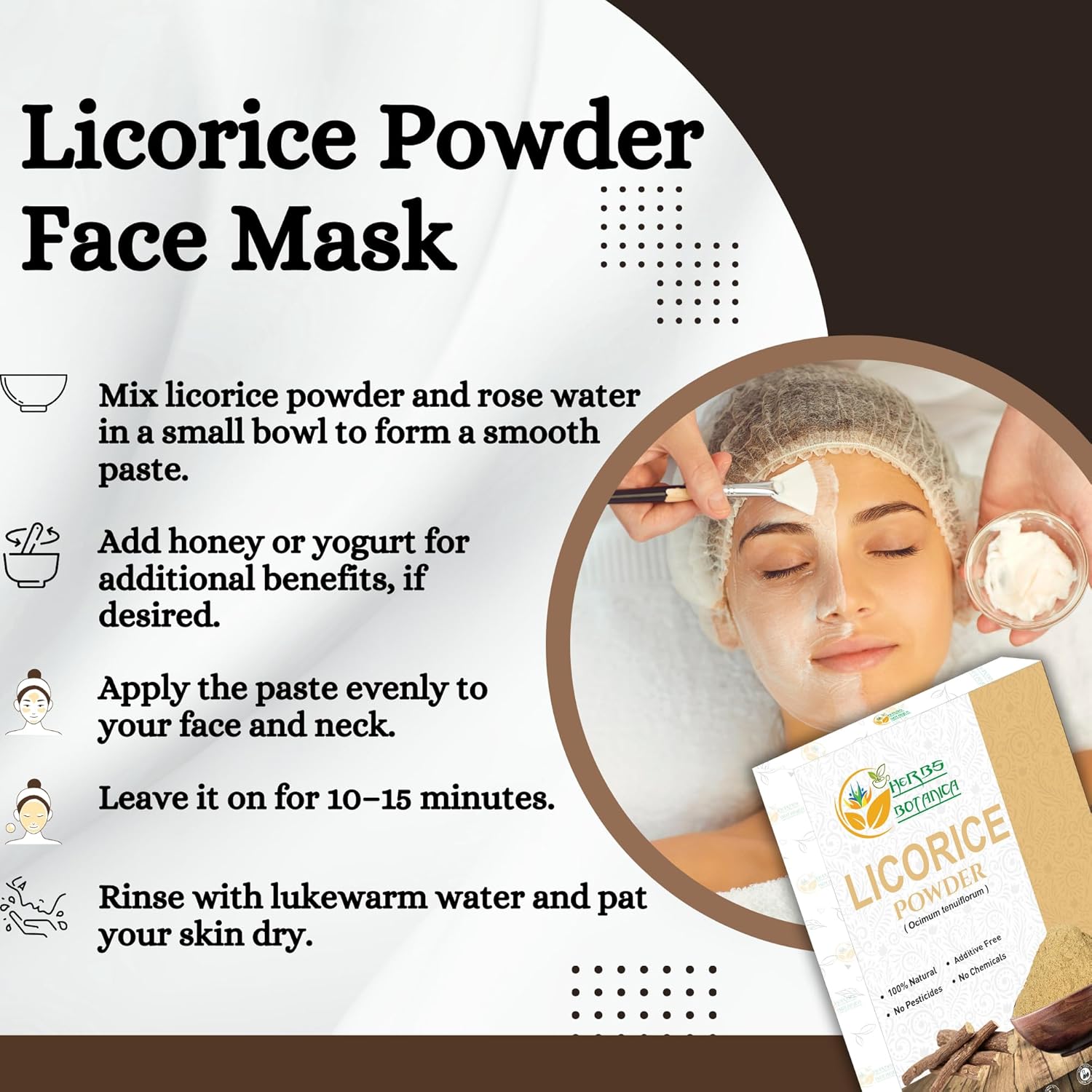 Organic Licorice Root Powder for Skin and Digestive Health - Herbal Wellness Supplement - 5.5 oz / 150g