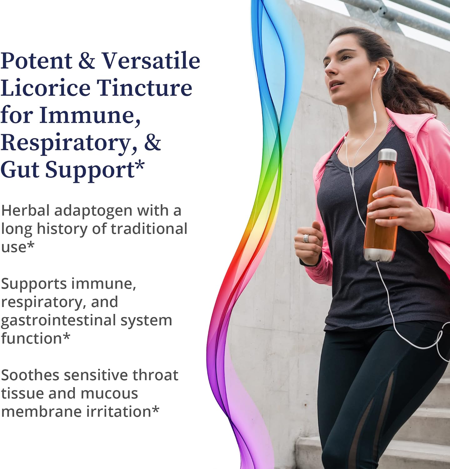 Organic Licorice Root Tincture - Powerful Botanical Extract for Throat Relief and Immune Support - 2 fl oz