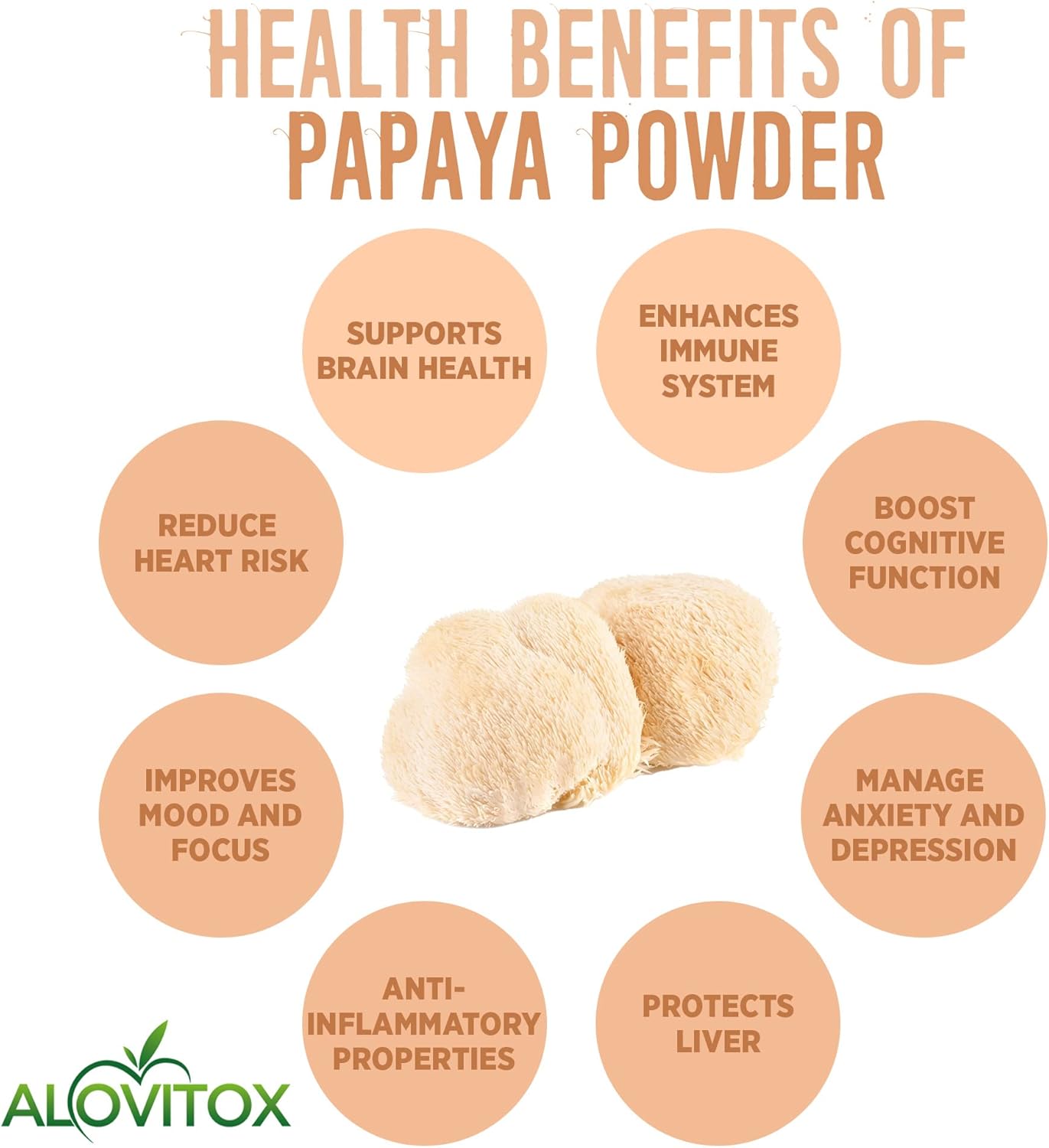 Organic Lion's Mane Mushroom Powder - Superfood for Brain, Energy & Immune Health - Neural Support, GI Protection, Cardio Benefits - Non-GMO, Vegan, Gluten-Free - 4 oz