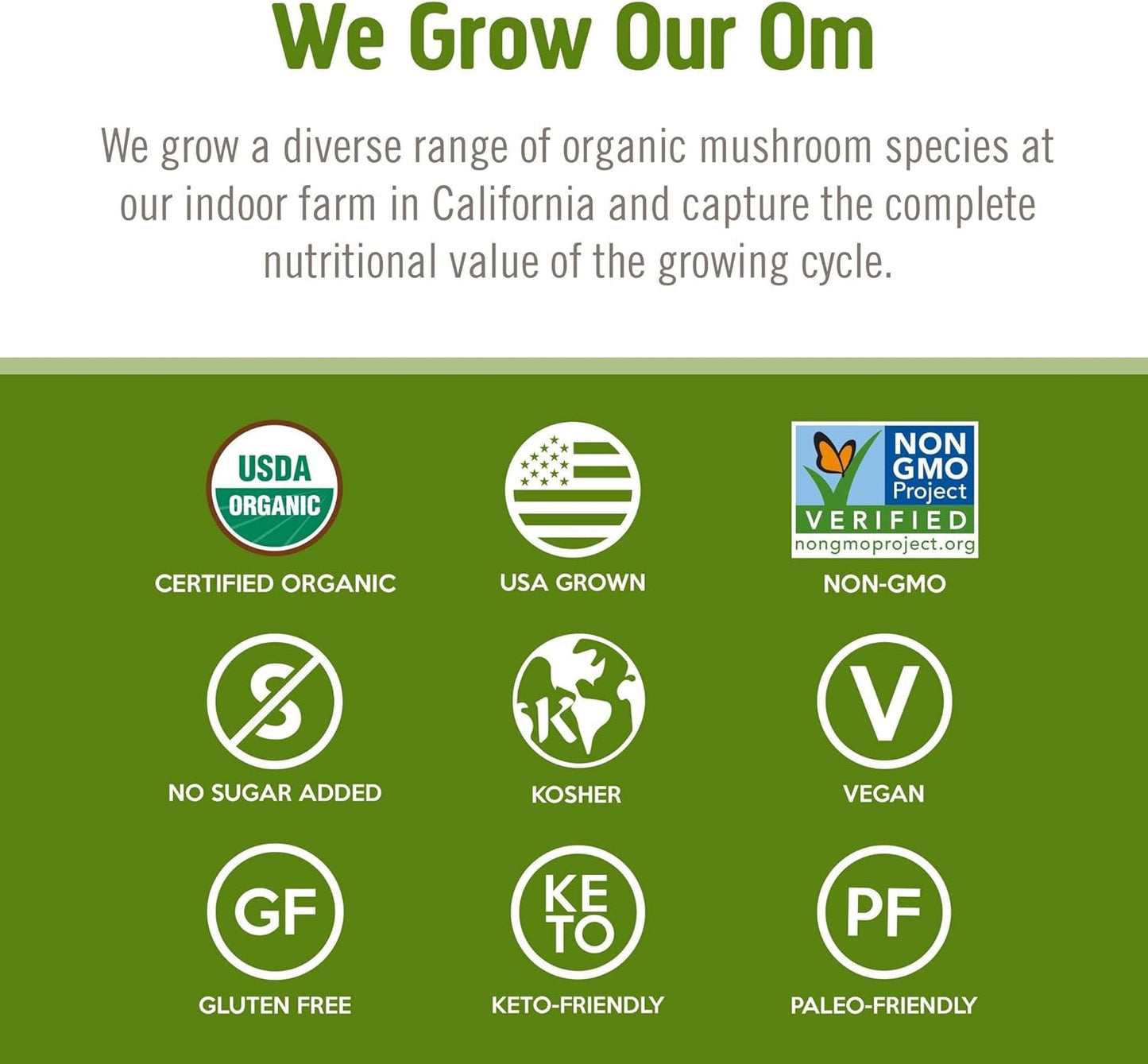 Organic Lion's Mane & Reishi Mushroom Powder Bundle - 7.05oz, 200 Servings