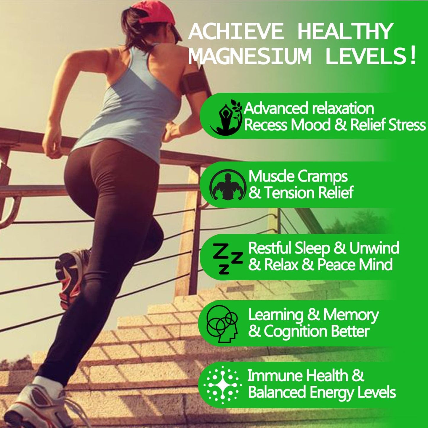 Organic Liquid Magnesium Supplement with Ashwagandha for Stress, Sleep, and Muscle Health