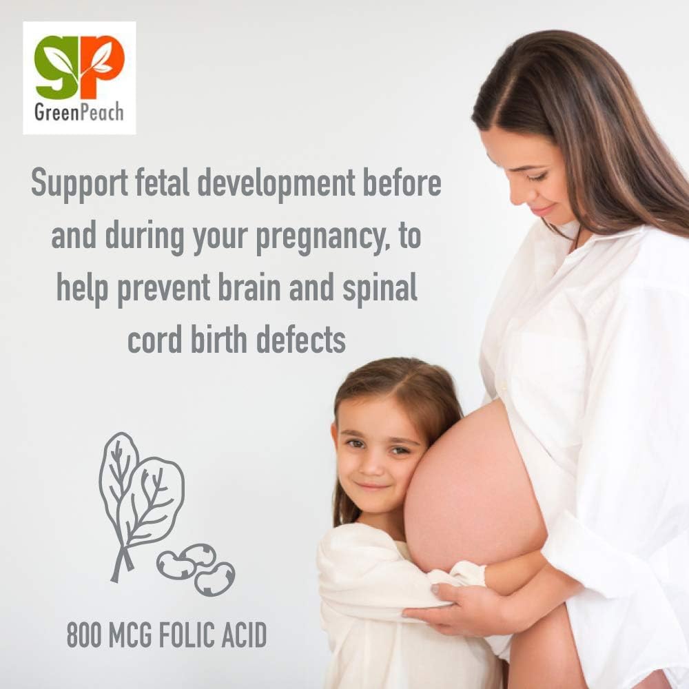 Organic Liquid Prenatal Vitamins for Women - Iron, Folate, Multivitamin, Vegan, Halal, Kosher-Friendly, 32 Servings