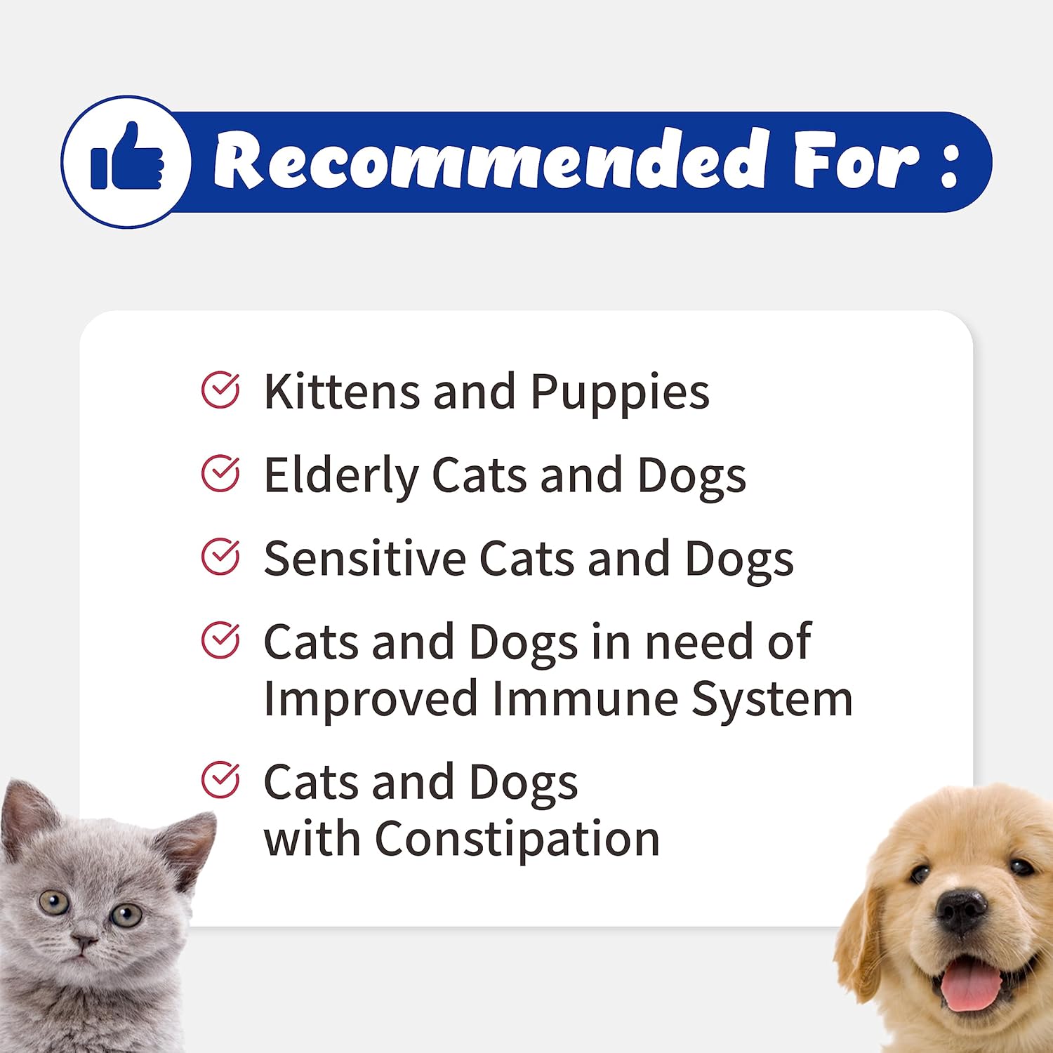 Organic Liquid Probiotics for Cats and Dogs - Immune Support & Gut Health Formula with 6 Strains, Organic Lemon, Tea Tree, Oregano, Lavender - 30ml